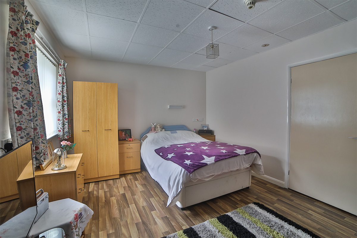 One Primrose Care Home bedroom