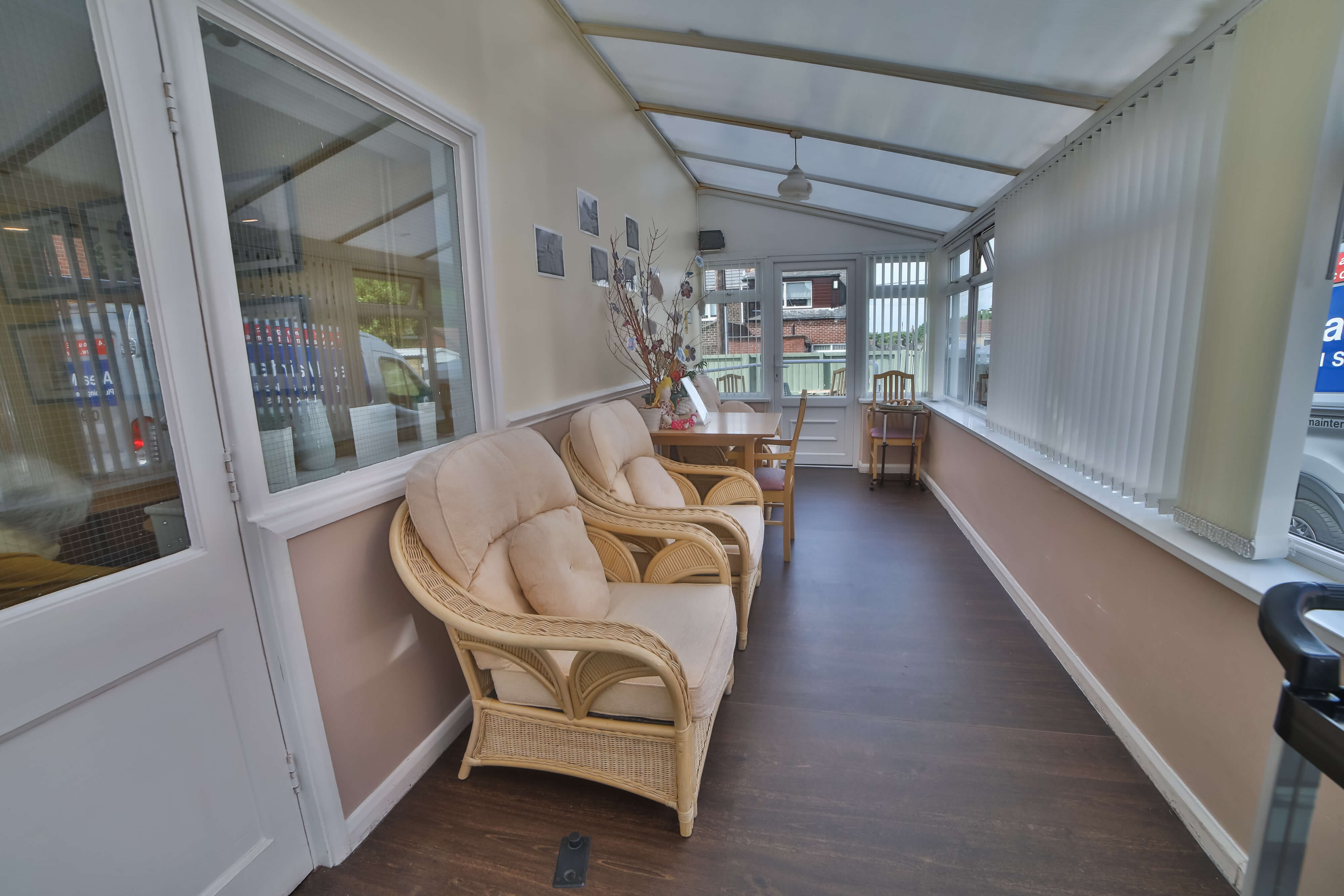 Primrose Care Home's conservatory